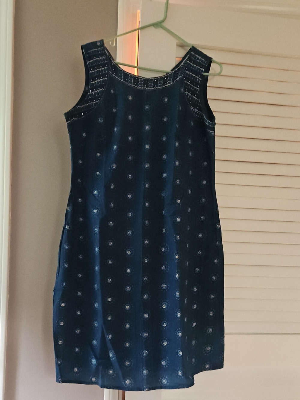 Fabinida Cotton Tunic Top, EUC, XL